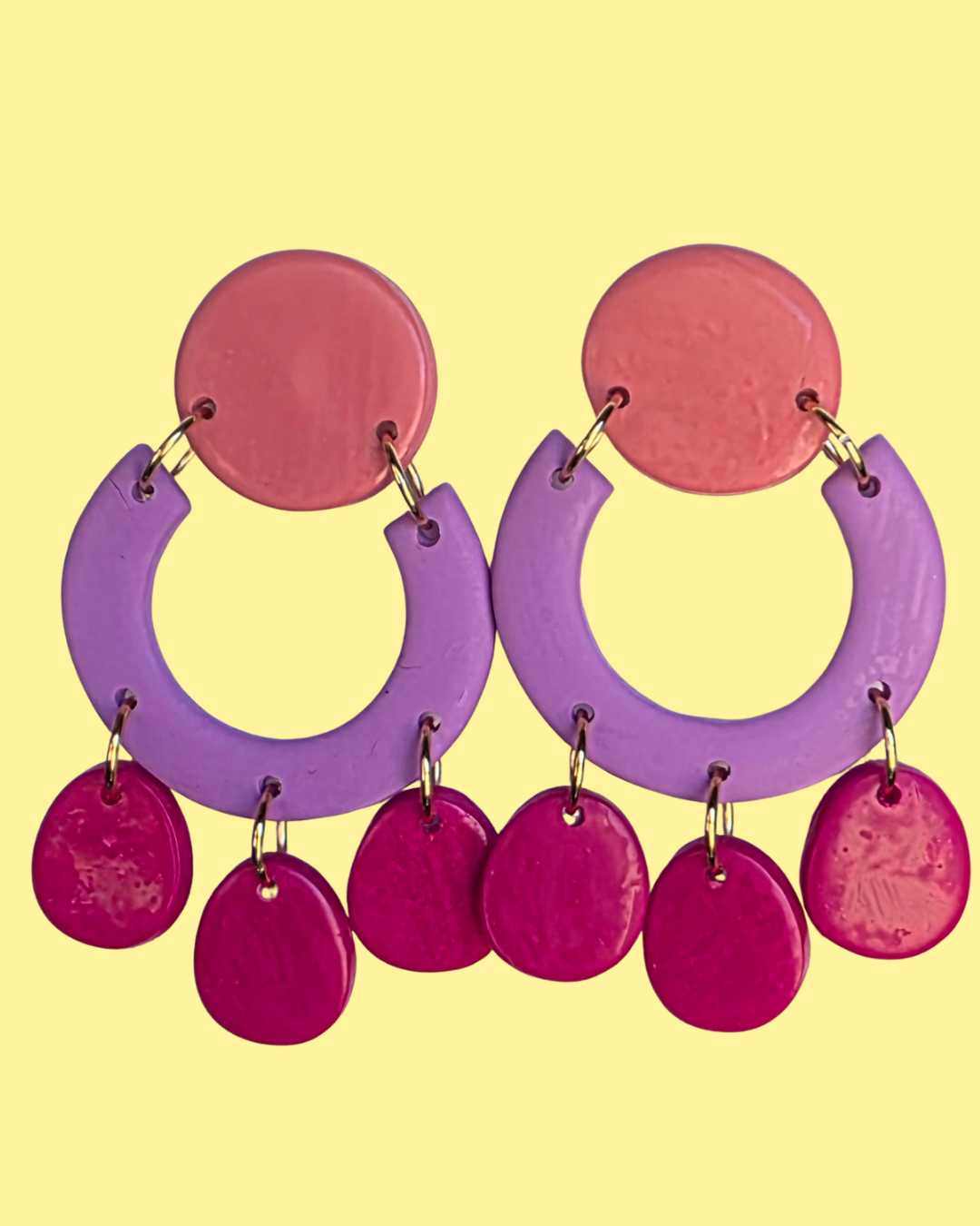 ITTY BITTY BETTY'S ~ Fuchsia, Salmon, Lilac