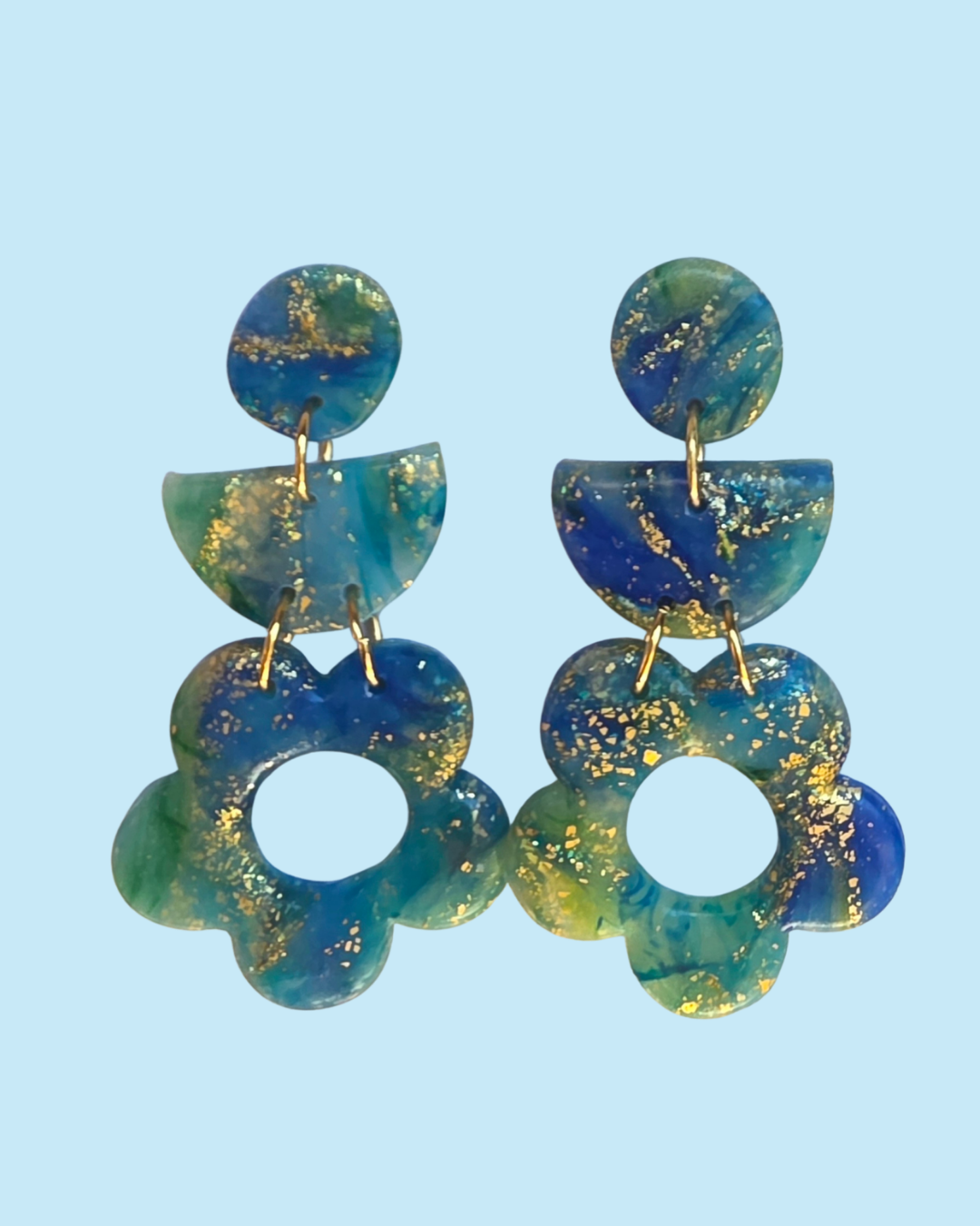 FLORAL FILLIES ~ Sea Glass