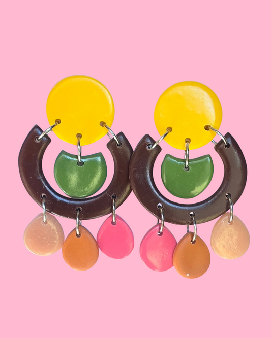 ITTY BIGGY BETTY'S ~ Terracotta Tangle